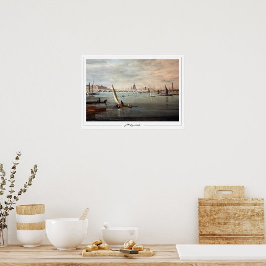 John Constable Zedign Art Poster 294-2 (Keuken)