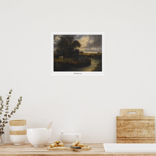John Constable Zedign Art Poster #306-2 (Keuken)