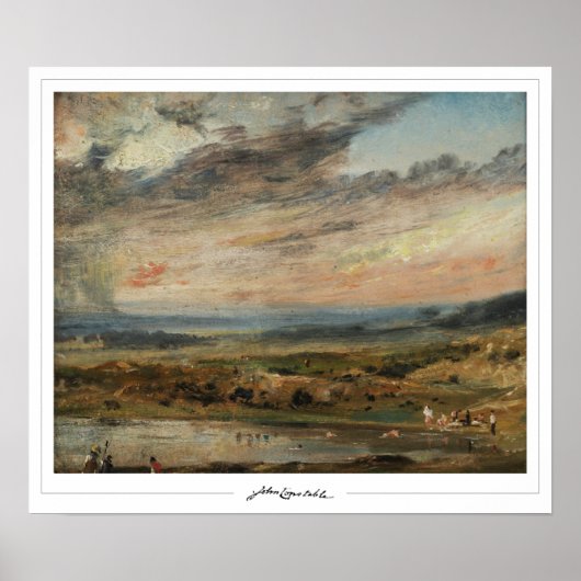 John Constable Zedign Art Poster #329 (Voorkant)