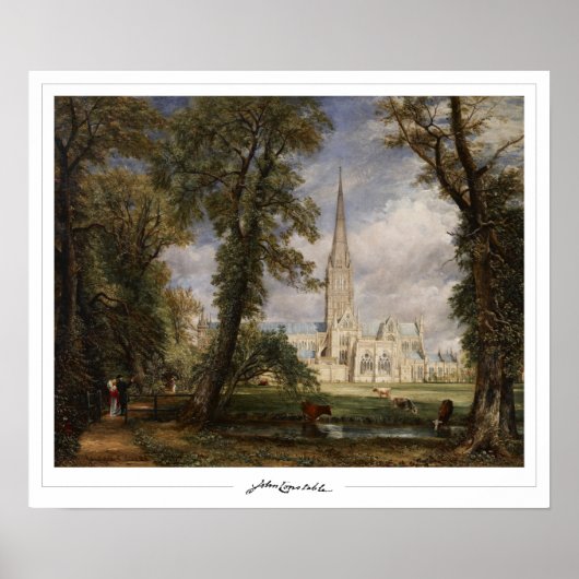 John Constable Zedign Art Poster #34 (Voorkant)