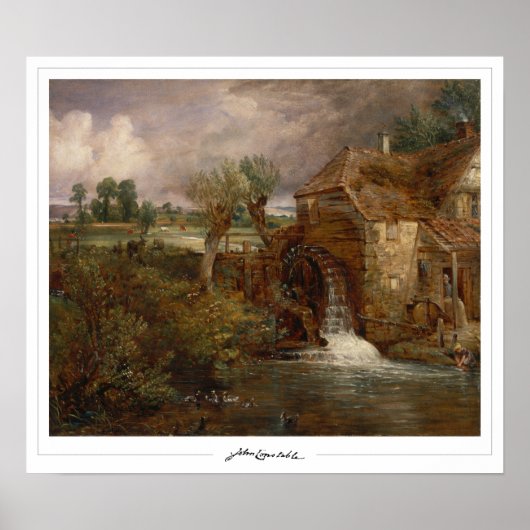 John Constable Zedign Art Poster #36 (Voorkant)