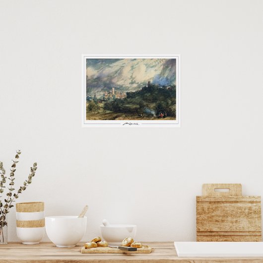 John Constable Zedign Art Poster #367-2 (Keuken)