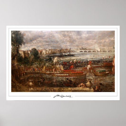 John Constable Zedign Art Poster #405 (Voorkant)