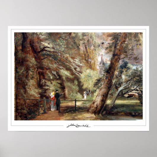 John Constable Zedign Art Poster #409 (Voorkant)