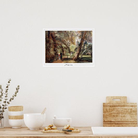 John Constable Zedign Art Poster #409 (Keuken)