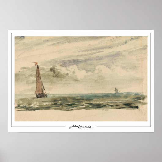 John Constable Zedign Art Poster #409-2 (Voorkant)