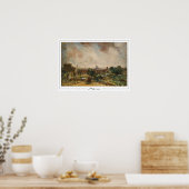 John Constable Zedign Art Poster #42 (Keuken)
