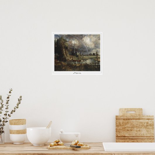 John Constable Zedign Art Poster #520-2 (Keuken)