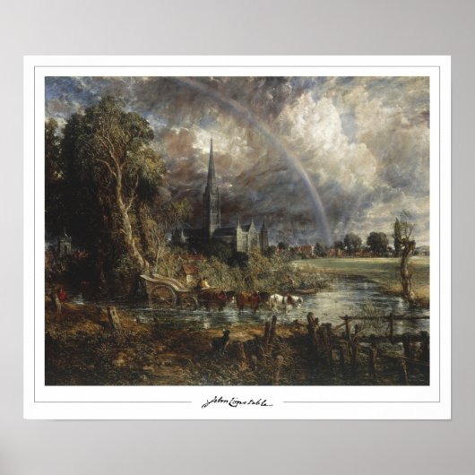 John Constable Zedign Art Poster #520-2 (Voorkant)
