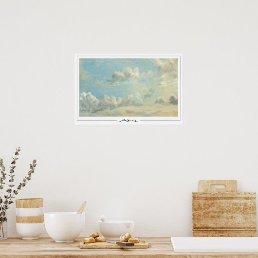 John Constable Zedign Art Poster 538-2 (Keuken)