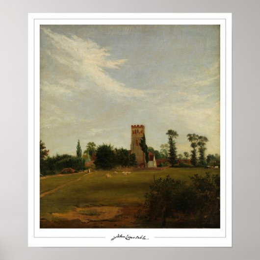 John Constable Zedign Art Poster #74-2 (Voorkant)