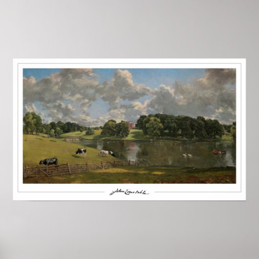 John Constable Zedign Art Poster #8-2 (Voorkant)