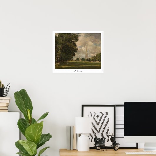 John Constable Zedign Art Poster #9-2 (Thuiskantoor)