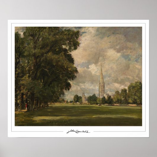 John Constable Zedign Art Poster #9-2 (Voorkant)