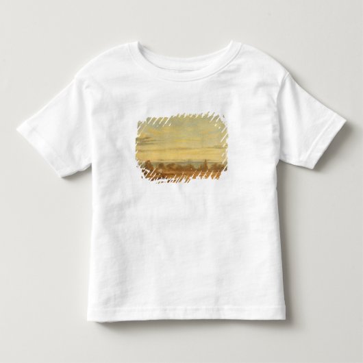 John Constable | Zomer - Avond Landschap (olie o Kinder Shirts (Voorkant)