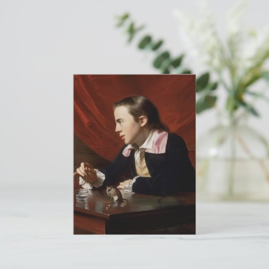 John Copley-Boy met Squirrel (Henry Pelham) Briefkaart (Staand voorkant)