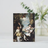John Copley-Drie jongste dochters van George III Briefkaart (Staand voorkant)