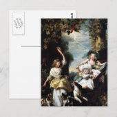 John Copley-Drie jongste dochters van George III Briefkaart (Voorkant / Achterkant)
