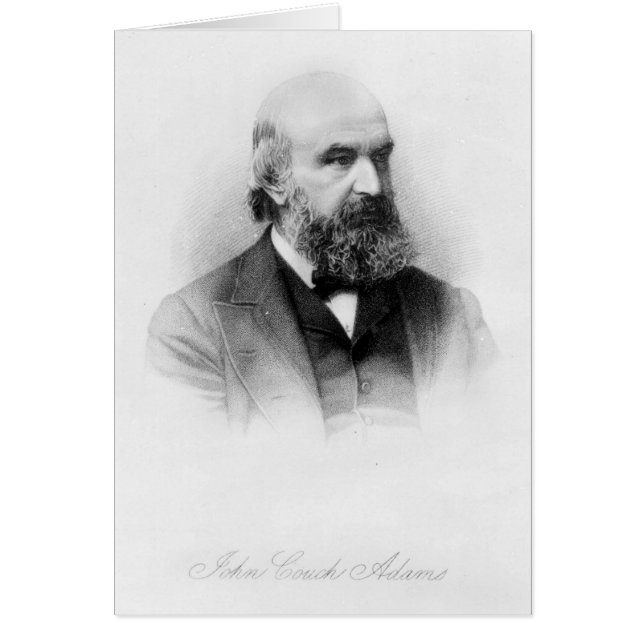 John Couch Adams, gegraveerd door George J. Stodar (Voorkant)
