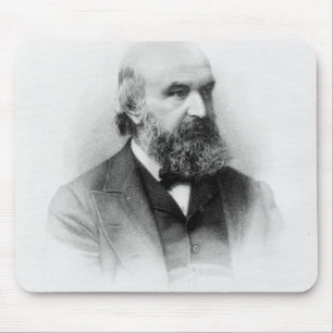 John Couch Adams, gegraveerd door George J. Stodar Muismat