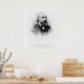 John Couch Adams, gegraveerd door George J. Stodar Poster (Keuken)