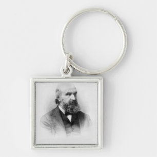 John Couch Adams, gegraveerd door George J. Stodar Sleutelhanger
