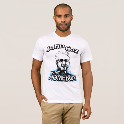 John Cox is mijn huisjongen T-shirt (Voorkant volledig)