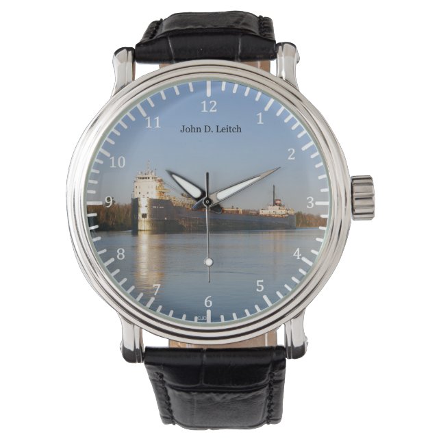John D. Leitch 2019 watch Horloge (Voorkant)