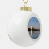 John D. Leitch-bal of sneeuwvlok ornament (Links)