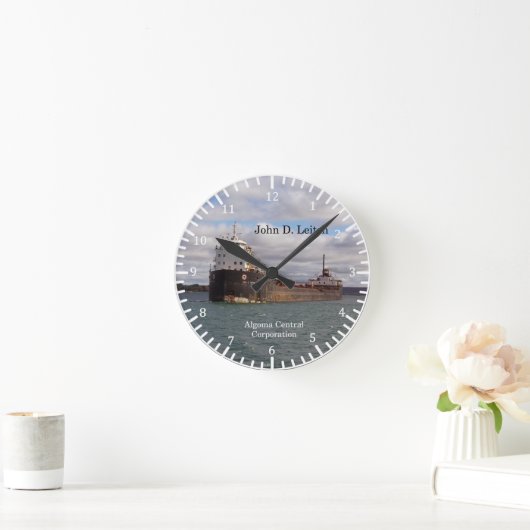 John D. Leitch clock Ronde Klok (Huis)