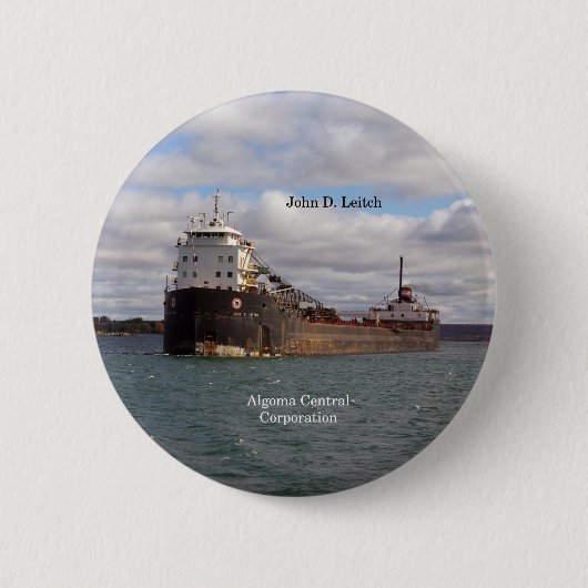 John D. Leitch-knop Ronde Button 5,7 Cm (Voorkant)