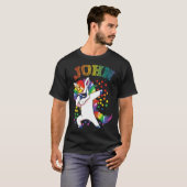 John Dabbing Unicorn T-shirt (Voorkant volledig)