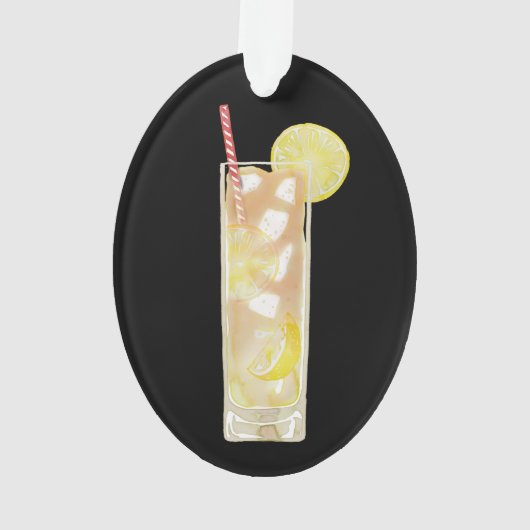 John Daly Cocktail gepersonaliseerd Ornament (achterkant)