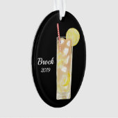 John Daly Cocktail gepersonaliseerd Ornament (voorkant)