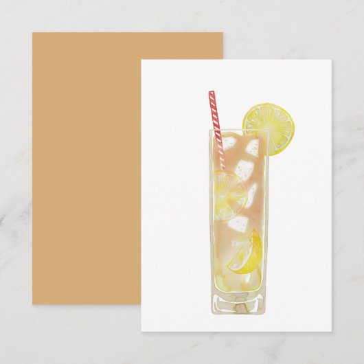 John Daly Invitation Kaart (Voorkant / Achterkant)