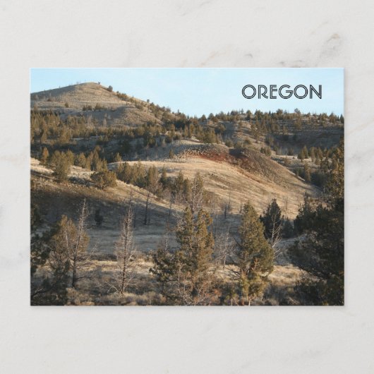 John Day Fossil Beds Briefkaart (Voorkant)