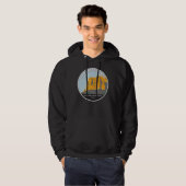 John Day Fossil Beds Nationaal Monument Oregon Hoodie (Voorkant volledig)