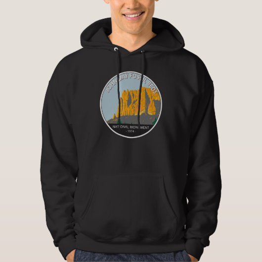 John Day Fossil Beds Nationaal Monument Oregon Hoodie (Voorkant)