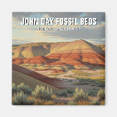 John Day Fossil Beds Nationaal Monument Oregon Magneet (Voorkant)
