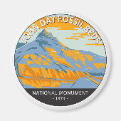 John Day Fossil Beds Nationaal Monument Oregon Magneet (Voorkant)