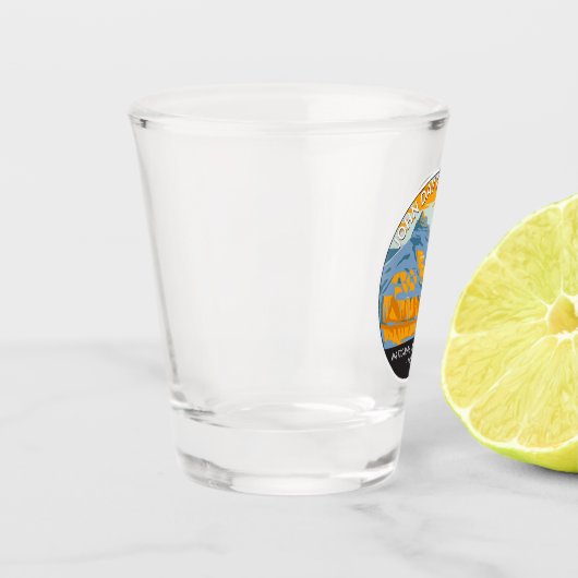 John Day Fossil Beds Nationaal Monument Oregon Shot Glas (Links)