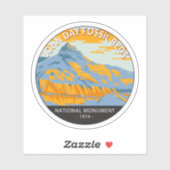 John Day Fossil Beds Nationaal Monument Oregon Sticker (Vel)