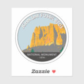 John Day Fossil Beds Nationaal Monument Oregon Sticker (Vel)