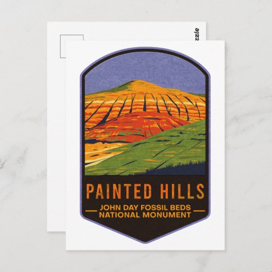 John Day Fossil Beds National Monument Briefkaart (Voorkant / Achterkant)