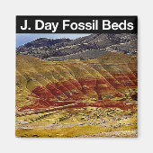 John Day Fossil Beds National Monument Magneet (Voorkant)
