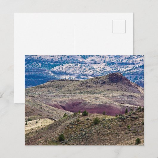 John Day Fossil Beds National Monument (Oregon) Briefkaart (Voorkant / Achterkant)