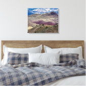 John Day Fossil Beds National Monument (Oregon) Canvas Afdruk (Insitu (Slaapkamer))