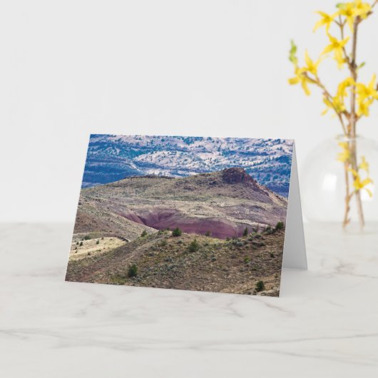 John Day Fossil Beds National Monument (Oregon) Kaart (Gele Bloem)