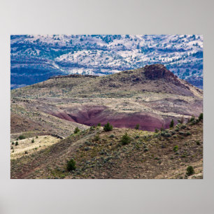John Day Fossil Beds National Monument, Oregon Poster