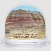 John Day Fossil Beds National Monument Photo Sneeuwbol (Achterkant)